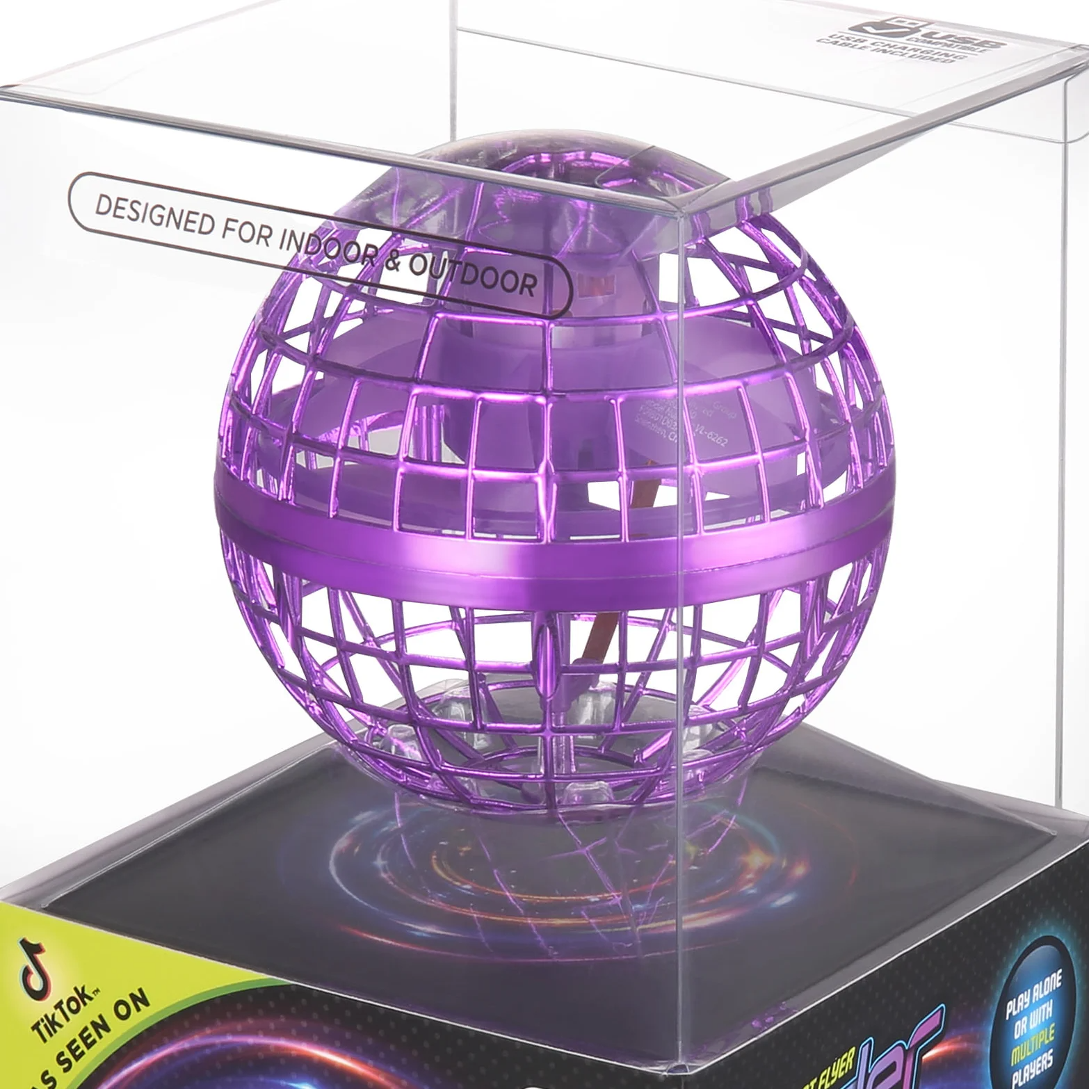 Flying Spinner Ball    | كرة الطيران الدوارة LED للأطفال والكبار ✨